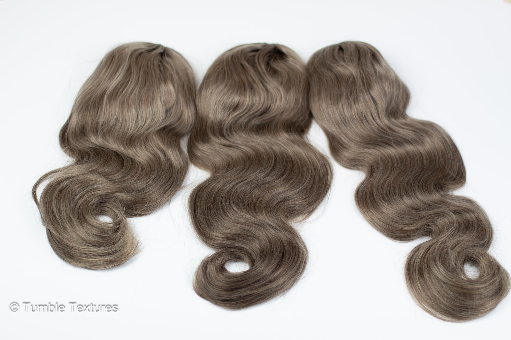 Polished Straight Pony: Light Ash Brown