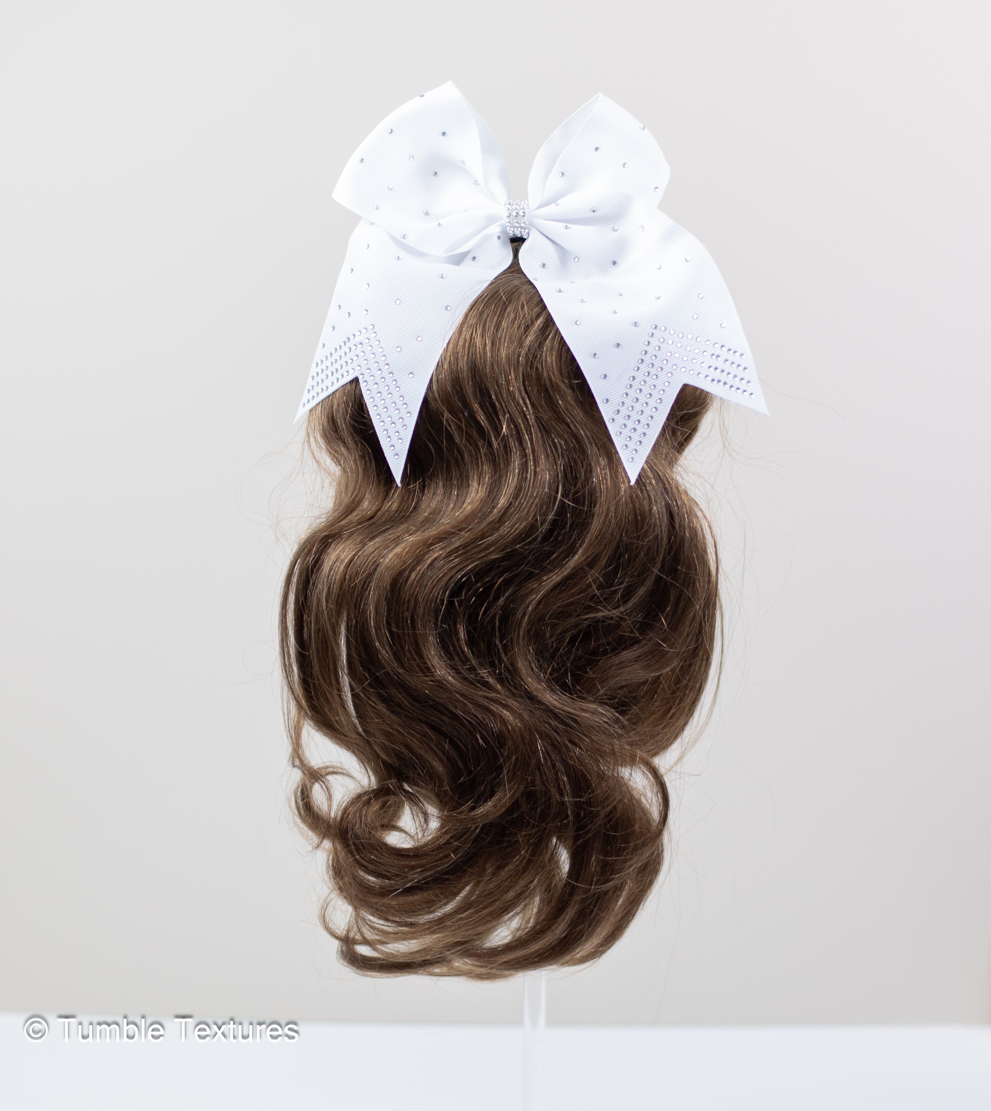Polished Straight Pony: Rich Medium Brown