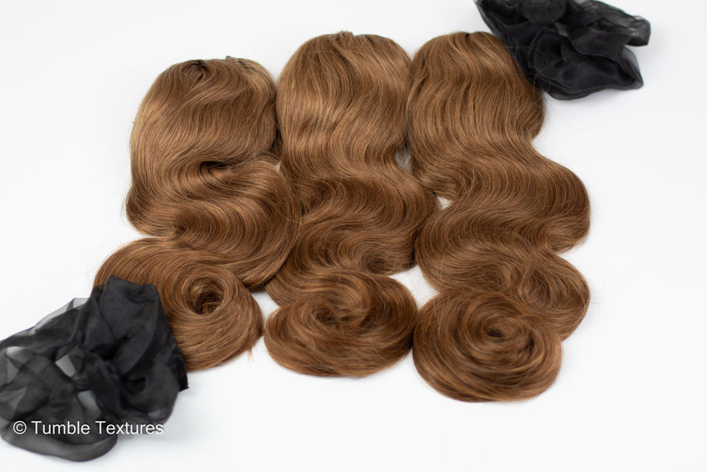 Polished Straight Pony: Chestnut Brown