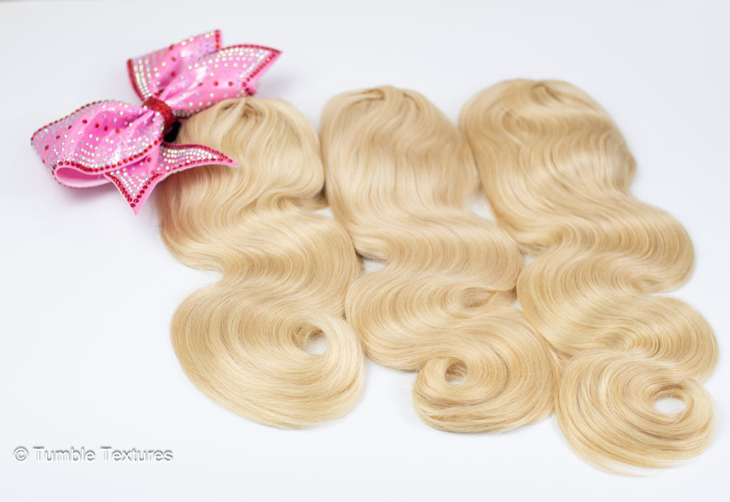 Polished Straight Pony: Light Blonde