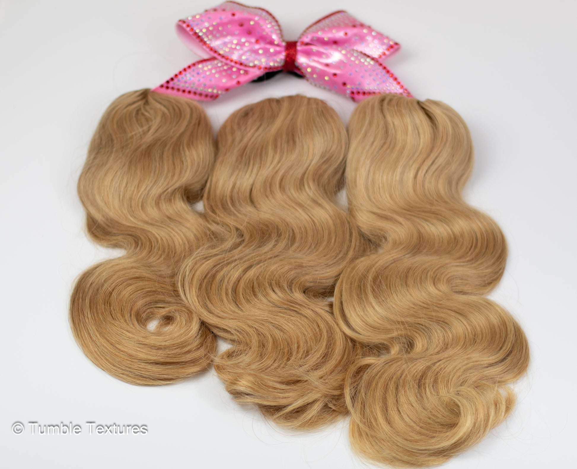 Polished Straight Pony: Honey Blonde