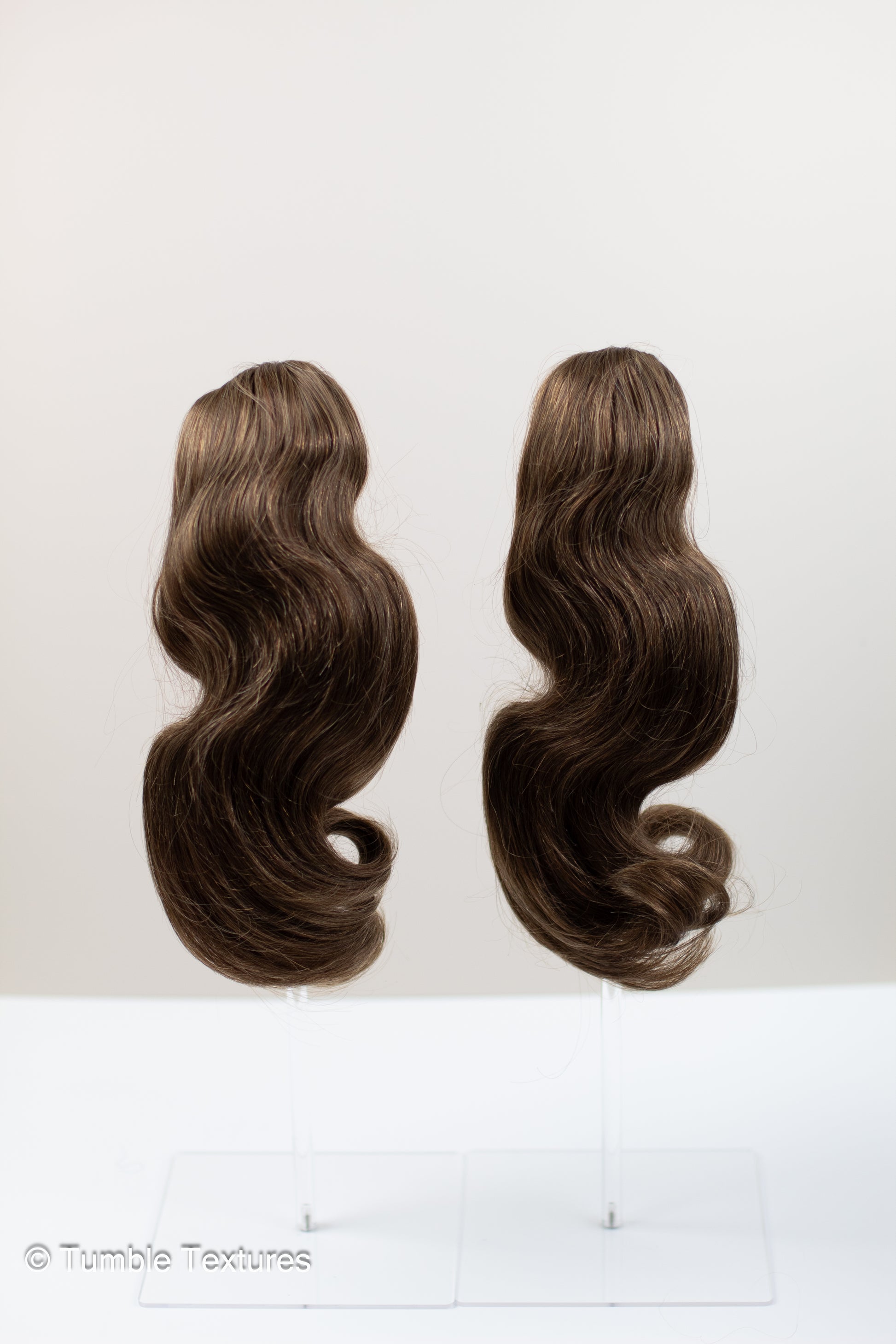 Power Pigtails: Rich Medium Brown