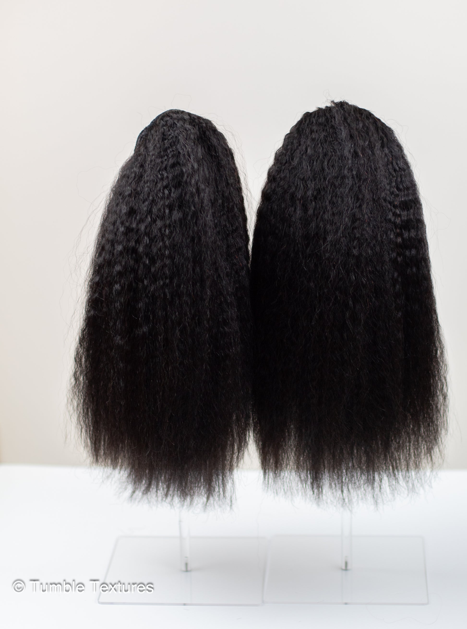 Power Pigtails: Textured Sleek