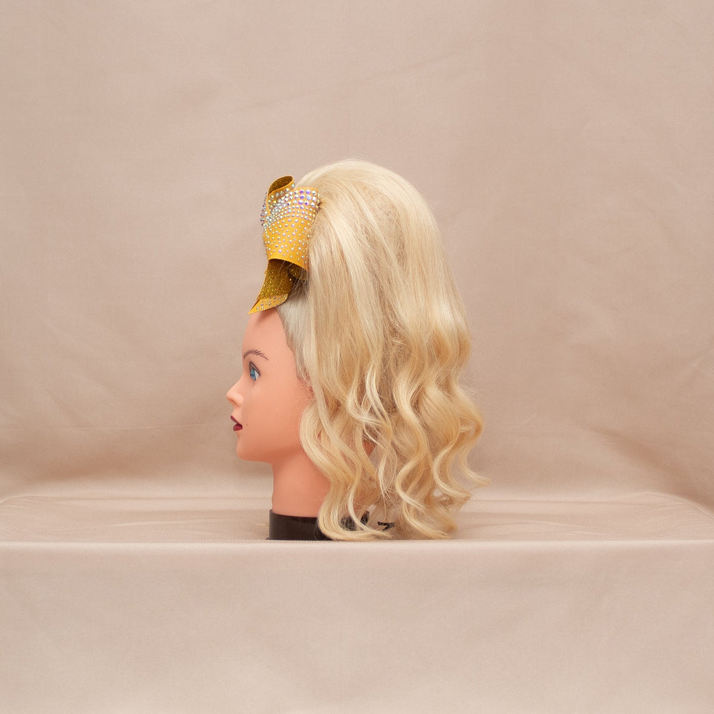 Polished Straight Pony: Light Blonde