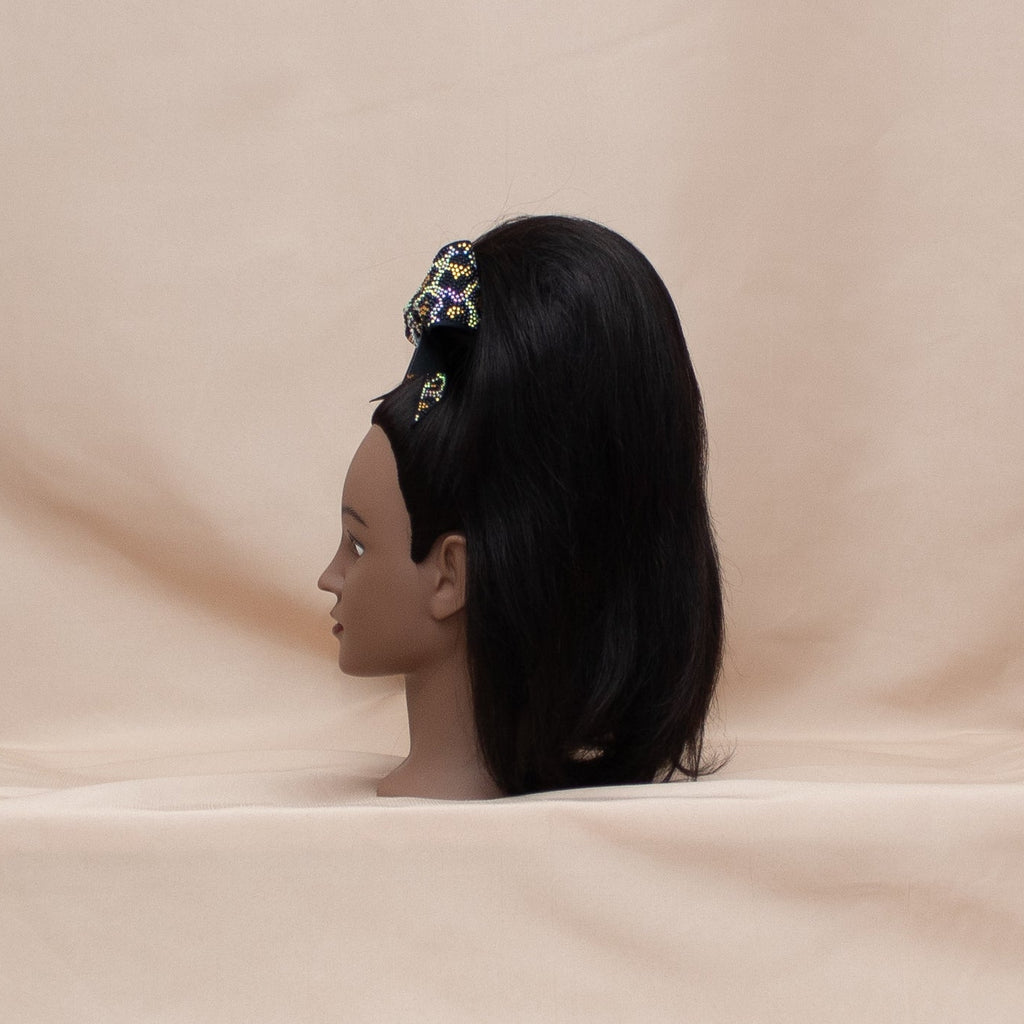 Polished Straight Pony: Natural Black