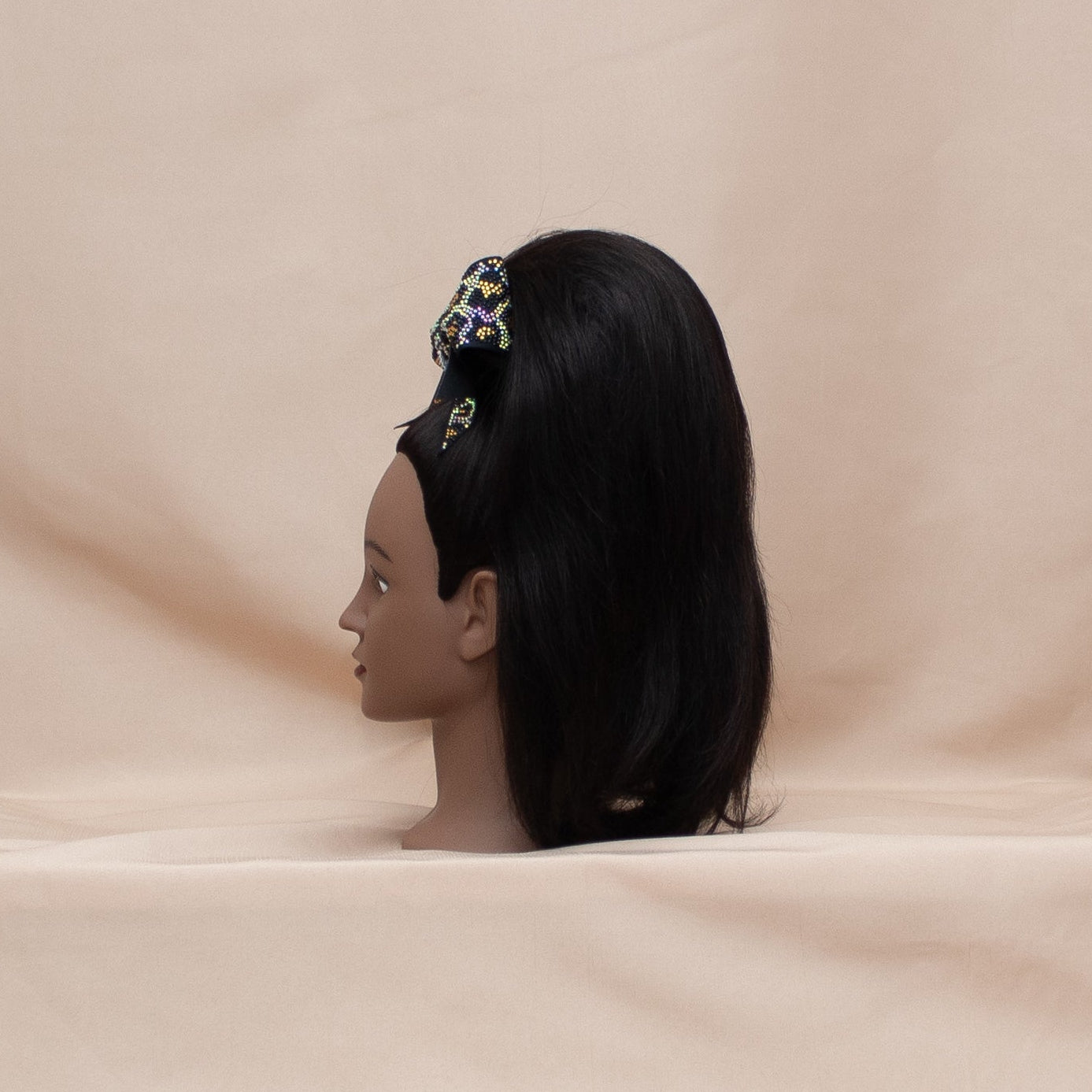 Polished Straight Pony: Natural Black